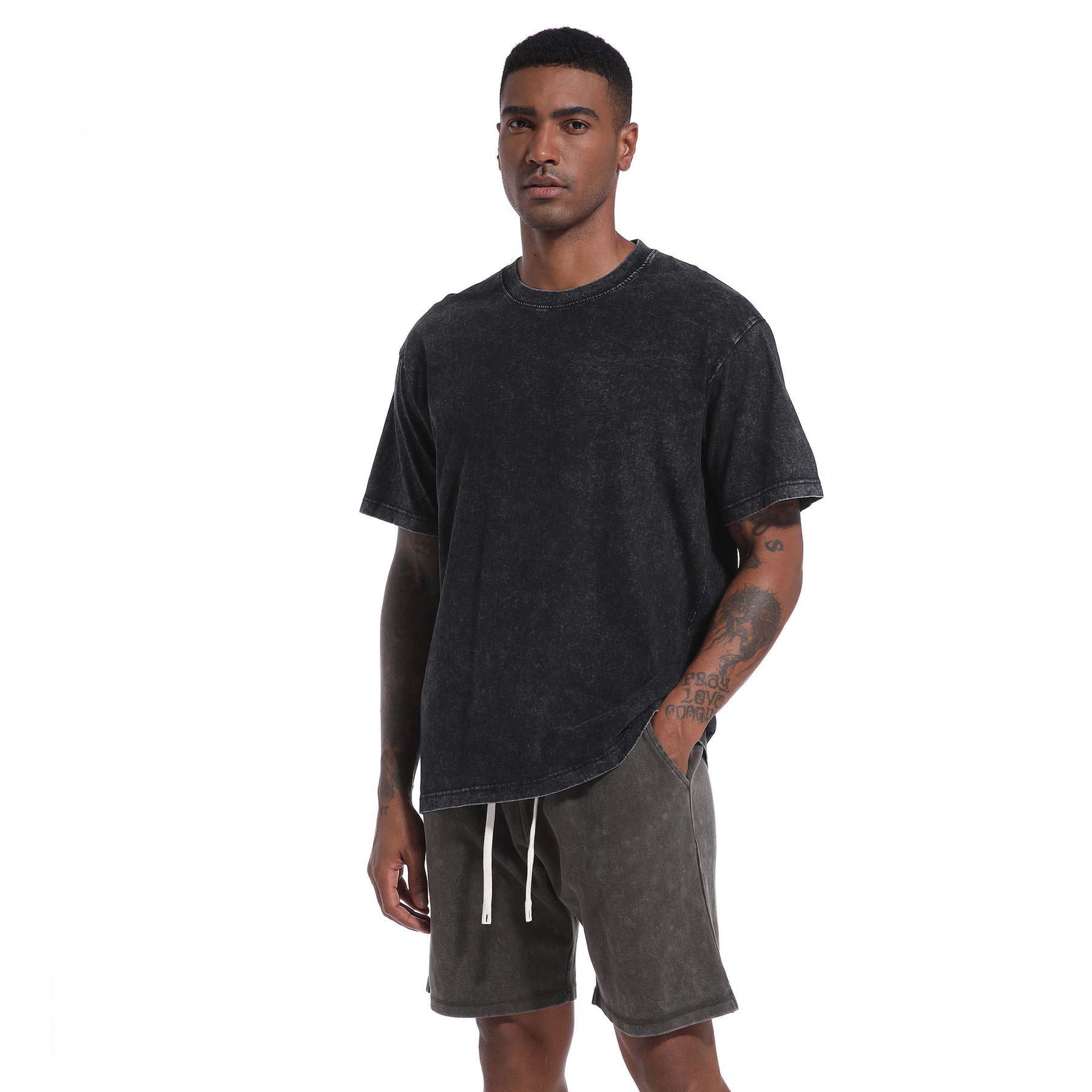6-Pack – 230GSM Heavy Loose Fit Washed T-Shirt