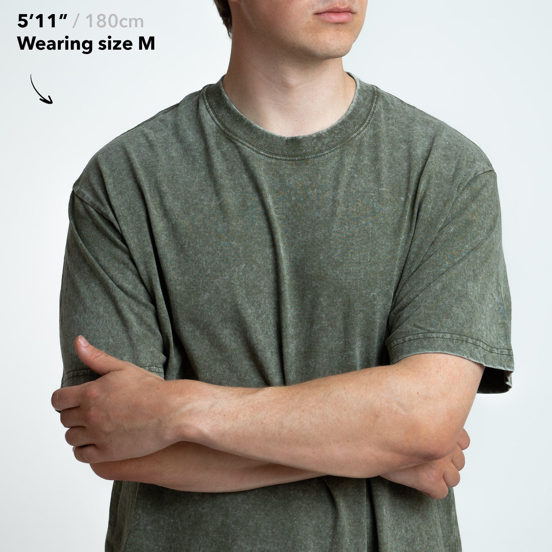 6-Pack – 230GSM Heavy Loose Fit Washed T-Shirt